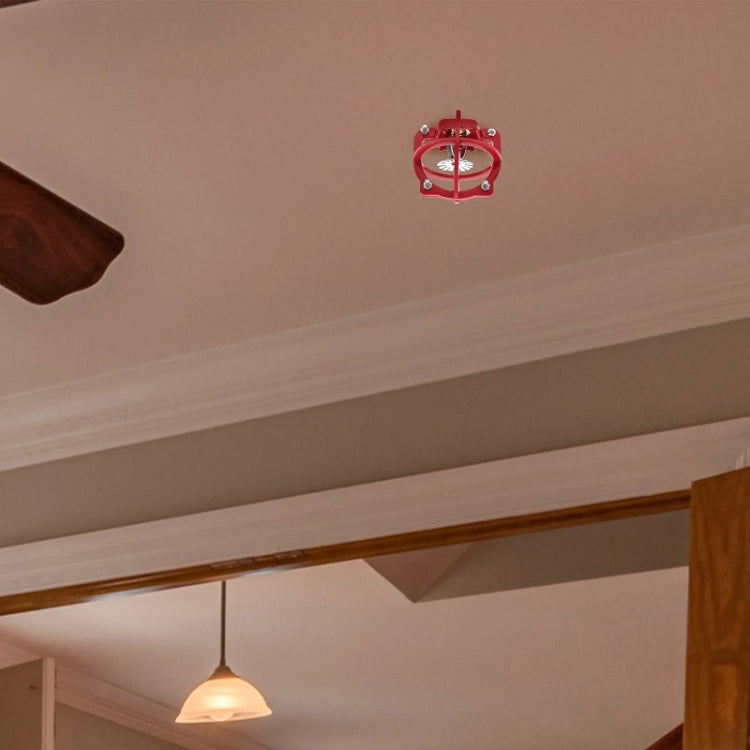 Non-disassembly Fire Sprinkler Head Protective Cover Bracket, Style: For Red 4-point Sprinkler by buy2fix