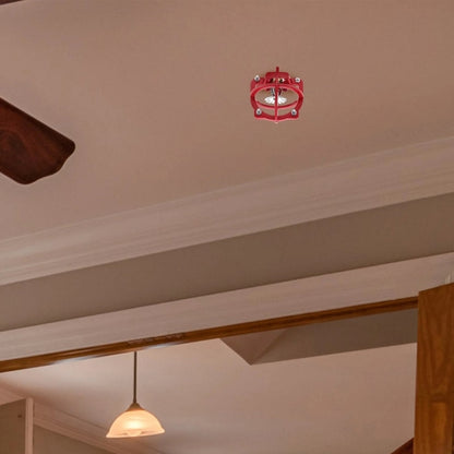Non-disassembly Fire Sprinkler Head Protective Cover Bracket, Style: For Red 4-point Sprinkler by buy2fix