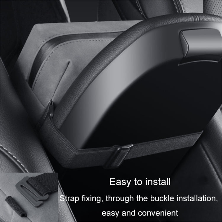 Car Armrest Box Tissue Box Car Sun Visor Seat Back Hanging Tissue Storage Bag(Grey) by buy2fix