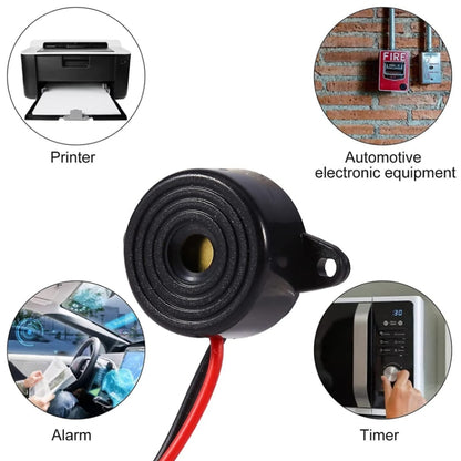 SFM-20B DC3-24V 95dB High Decibel Continuous Sound Alarm Active Piezo Buzzer by buy2fix