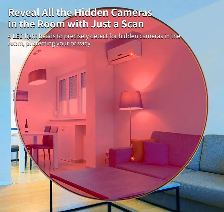 Camera Detector Hotel Anti-Shooting Surveillance Infrared Inspector(White) by buy2fix