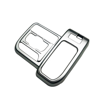 For 2024 Suzuki Spacia Custom Right-Hand Drive Gear Shift Frame Control Panel Decorative Sticker(Silver) by buy2fix