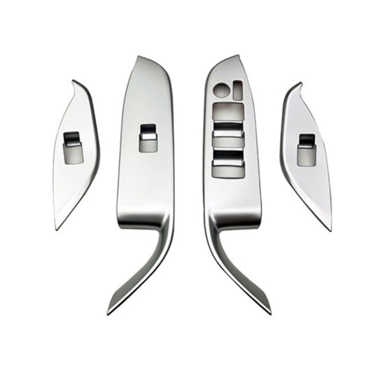 For Toyota 2022 VOXY/Noah 90 Series Right-hand Drive Glass Switch Panel Modification Sticker(Matte Silver) by buy2fix