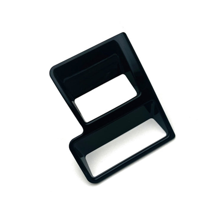 For 2024 Suzuki Spacia Custom MK04 Series Right-hand Drive Headlight Button Modification Frame(Black) by buy2fix