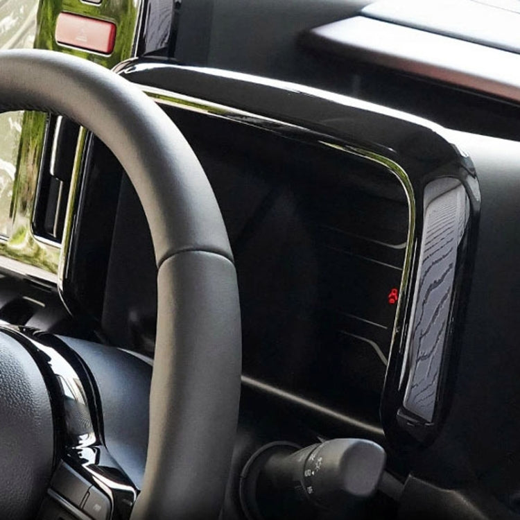 For 2024 Suzuki Spacia MK04 Series Right-hand Drive Center Console Decorative Frame(Black) by buy2fix