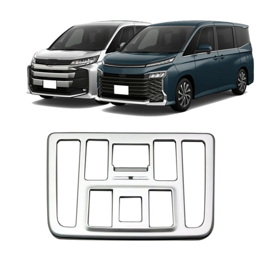 For Toyota 2022 VOXY/Noah 90 Series Reading Light Decorative Frame(Silver) by buy2fix