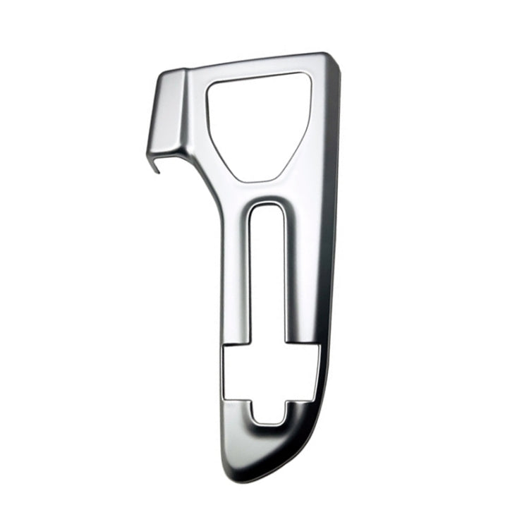 For 2023 Toyota Crown Center Control Gear Decorative Bright Frame, Size: Right-hand Drive(Silver) by buy2fix