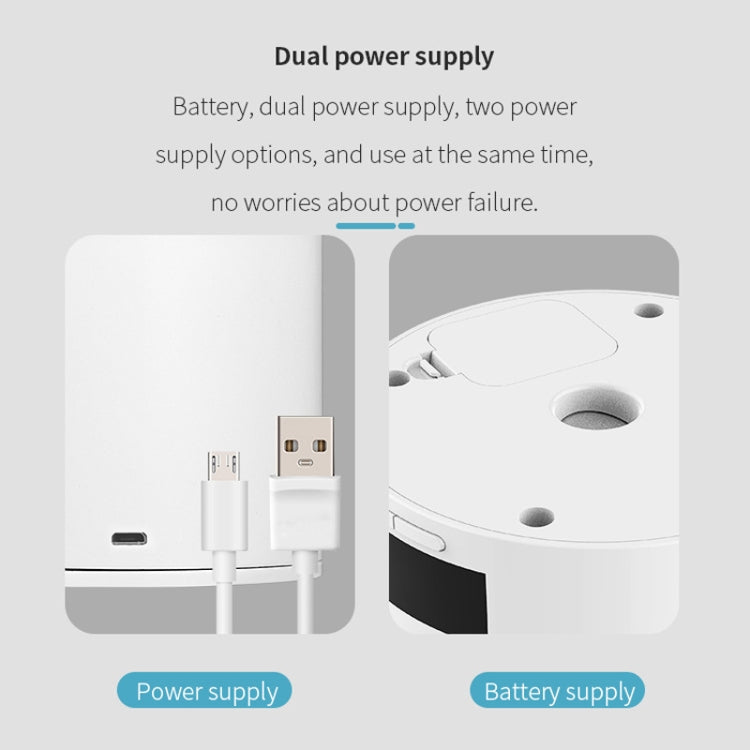 USB Direct Plug / Battery Dual-Use Automatic Fish Feeder Timing Dosing Feeder(White) - Feeders by buy2fix | Online Shopping UK | buy2fix