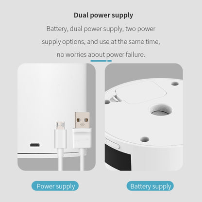 USB Direct Plug / Battery Dual-Use Automatic Fish Feeder Timing Dosing Feeder(White) - Feeders by buy2fix | Online Shopping UK | buy2fix