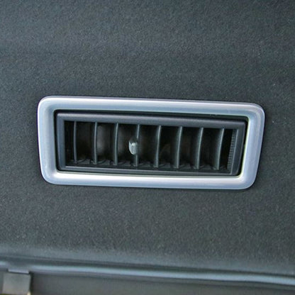 For Toyota 2022 Voxy/Noah 90 Series Rear Air Vent Decorative Frame(Matte Silver) by buy2fix
