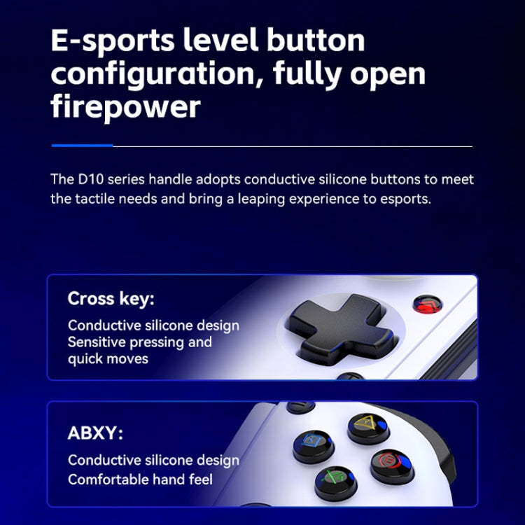 BSP-D10 Wireless Stretch Game Controller for Switch / Android / IOS / PC / PS3 / PS4(Pink) by buy2fix