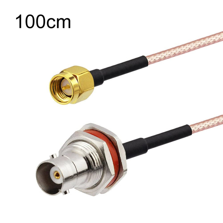 100cm SMA Male To BNC Waterproof Female RG316 Coaxial RF Adapter Cable by buy2fix