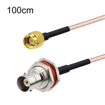 100cm SMA Male To BNC Waterproof Female RG316 Coaxial RF Adapter Cable by buy2fix