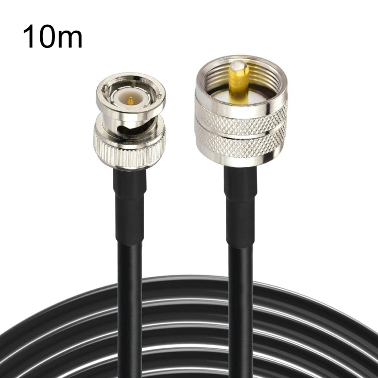 10m BNC Male To UHF Male RG58 Adapter Cable by buy2fix