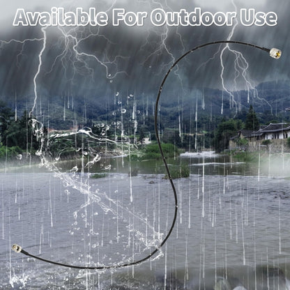 10m BNC Male To UHF Male RG58 Adapter Cable by buy2fix