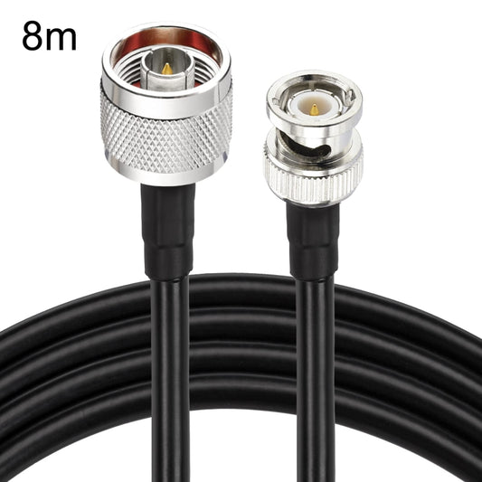 8m N Male To BNC Male RG8X RF Coaxial Cable by buy2fix