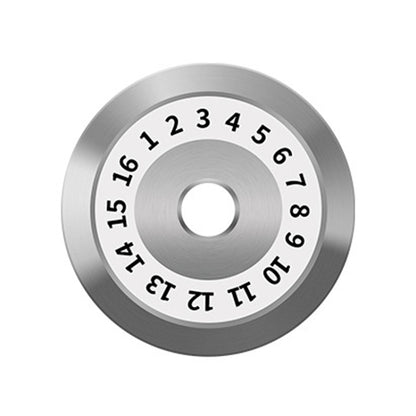 20mm 16 Rotating Surface Fiber Optic Cutting Knife Replacement Tungsten Steel Blade by buy2fix