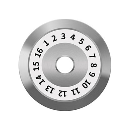 22mm 16 Rotating Surface Fiber Optic Cutting Knife Replacement Tungsten Steel Blade by buy2fix