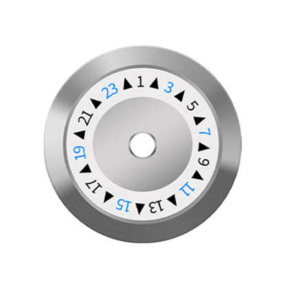 22mm 24 Rotating Surface Fiber Optic Cutting Knife Replacement Tungsten Steel Blade by buy2fix