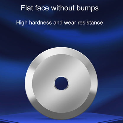 22mm 16 Rotating Surface With Hole Fiber Optic Cutting Knife Replacement Tungsten Steel Blade by buy2fix