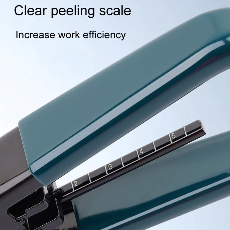 Fiber Optic Stripper Metal Cable Stripper Cold Splicing Tool Pliers(Round Core) by buy2fix