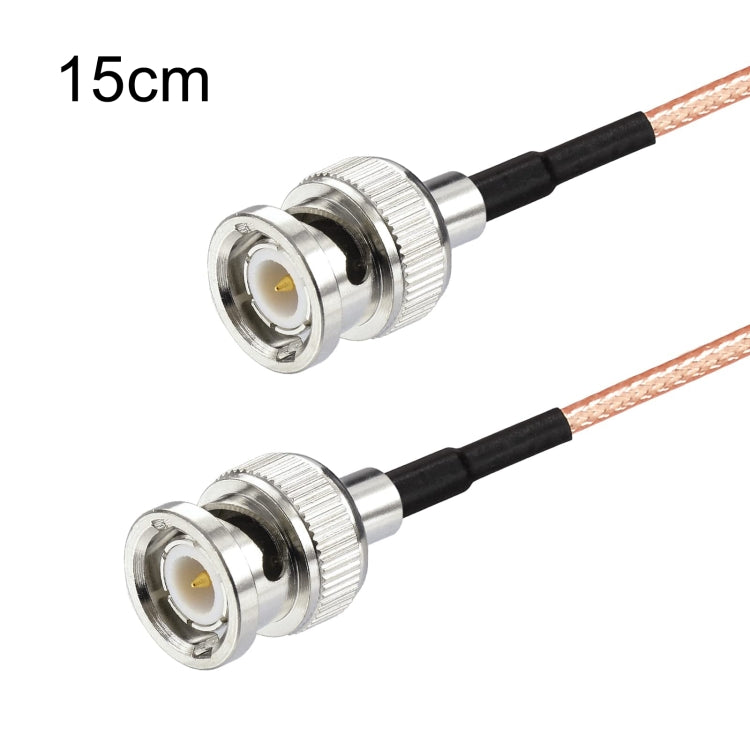 15cm BNC Male to Male RG316 RF Connection Cable BNC Extension Cable by buy2fix