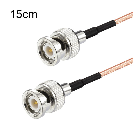 15cm BNC Male to Male RG316 RF Connection Cable BNC Extension Cable by buy2fix