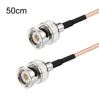 50cm BNC Male to Male RG316 RF Connection Cable BNC Extension Cable by buy2fix
