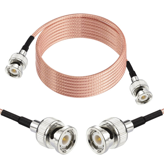 50cm BNC Male to Male RG316 RF Connection Cable BNC Extension Cable by buy2fix