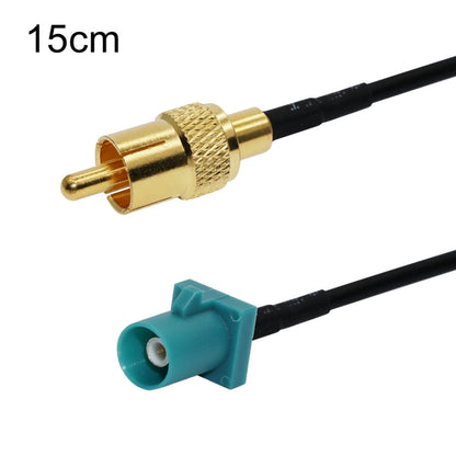 15cm RCA Male To Fakra Z Male RG174 Cable Coaxial RF Adapter Cable by buy2fix