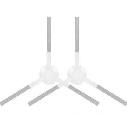 For Dreame L20 Ultra / X20 Pro / X20 Pro Plus Robot Vacuum Accessories 1pair White Side Brush - For Xiaomi Accessories by buy2fix | Online Shopping UK | buy2fix