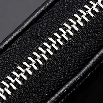 Car Remote Control Universal Visible Zipper Key Case(Black) by buy2fix