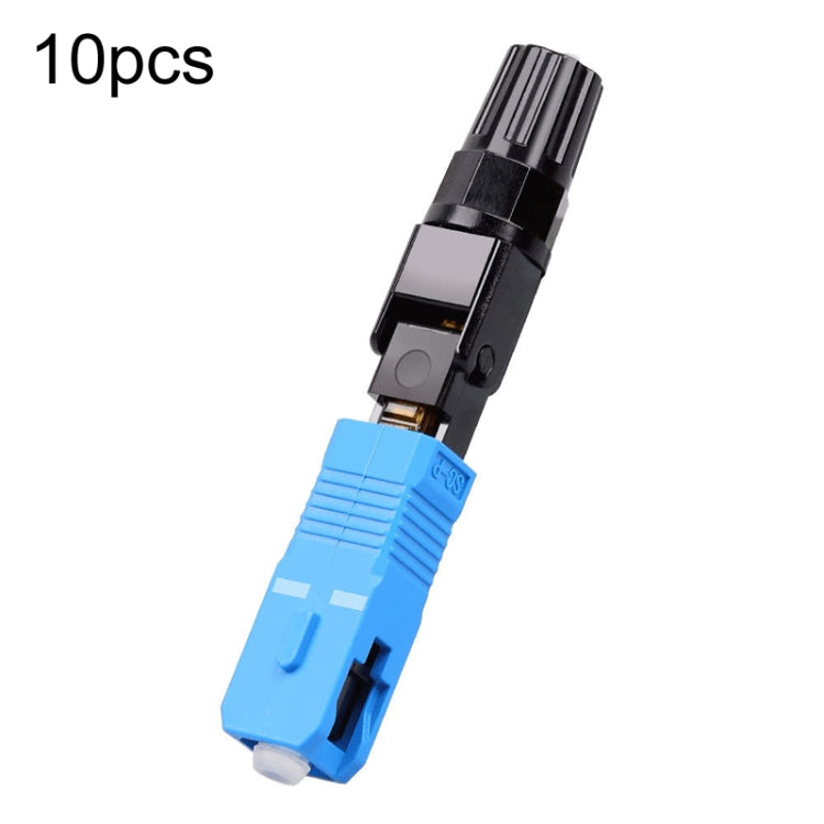 60mm 10pcs SC-UPC Telecom Grade FTTH Connector Pre-Embedded Cold Splice Coupler by buy2fix