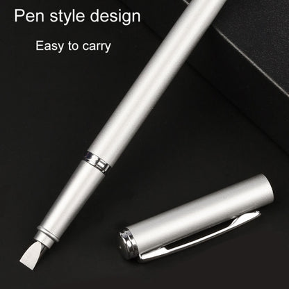 Tungsten Steel Fiber Cutting Knife Pen Type Portable Bare Fiber Cutter, Style: Flat Blade by buy2fix