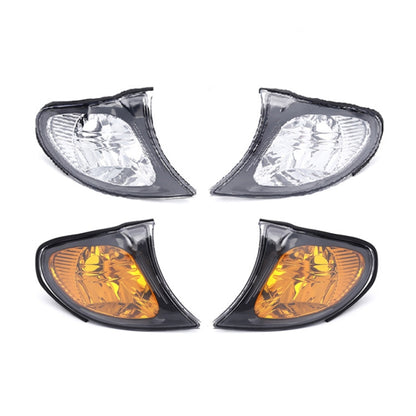 For 2002-2005 BMW 3 Series E46 Car Front Corner Parking Turn Signal Lights(Yellow Right OE 63137165860) by buy2fix