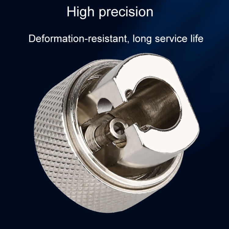 Square Optical Fiber Adapter Reflectometer Optical Port Converter, Interface: OTDR-LC by buy2fix