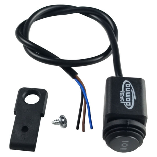 domino Motorcycle Electric Bike Headlight Switch Rearview Mirror Modification Left / Right Universal Switch