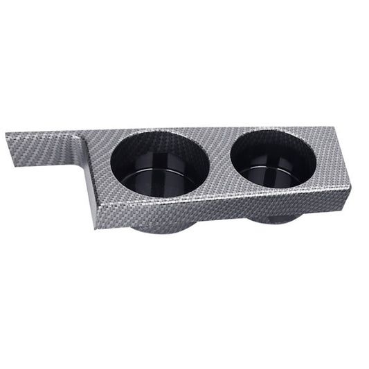 For BMW 5 Series E39/528i/530i/M5 Left-hand Drive Car Central Control Cup Holder, Color: Carbon Grain by buy2fix