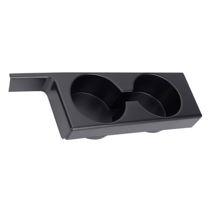 For BMW 5 Series E39/528i/530i/M5 Left-hand Drive Car Central Control Cup Holder, Color: Black With groove by buy2fix