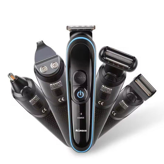 MARSKE MS-5010 Electric Hair Clipper 5 In 1 Multi-function Shaver Rechargeable Styler(USB Without Plug)