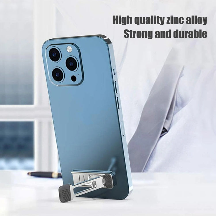 2pcs Invisible Cooling Stand Heightening Pad For Laptop & Smartphones & Tablet(Light Gray) by buy2fix