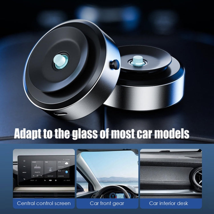 Car Suction Cup Dashboard Magnetic Support Bracket Cell Phone Navigation Mount(Black) by buy2fix