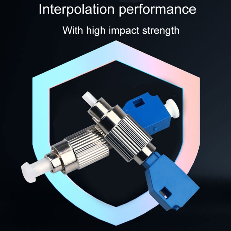 Fiber Optic Conversion Adaptor Patch Cords And Pigtails Square Connector, Specification: FC-LC by buy2fix