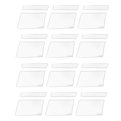 2pairs 18 inch~21 inch Car Reflective Wheel Modification Stickers, Color: 6pcs /Set White - Decorative Sticker by buy2fix | Online Shopping UK | buy2fix