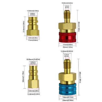 Car Household Air Conditioning And Refrigeration Equipment Fluoridation High And Low Pressure Fittings, Model: High Pressure - Engine Fittings by buy2fix | Online Shopping UK | buy2fix