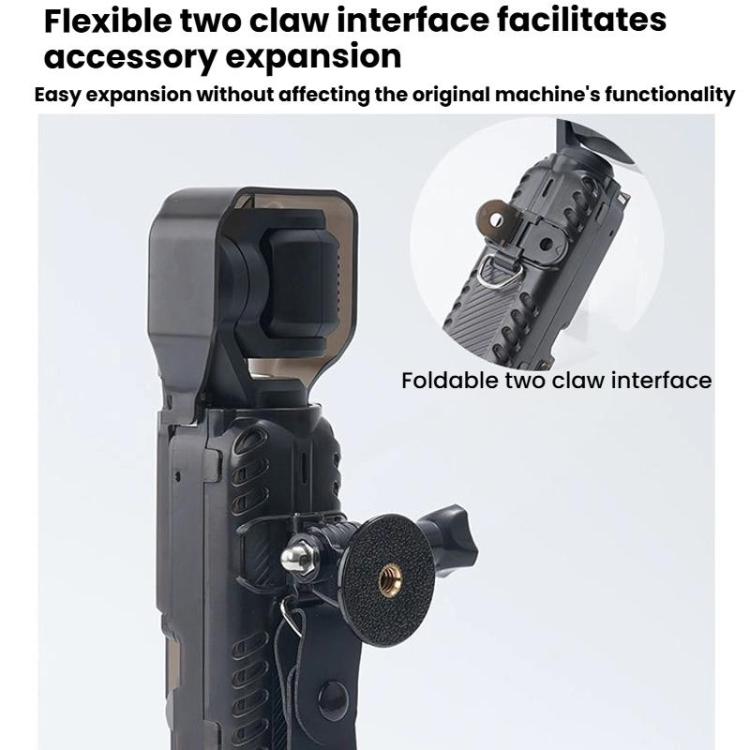 For DJI OSMO Pocket 3 RCSTQ Transparent Protective Case Global Anti-Dislodgement Strap Storage Shell - Case & Bags by RCSTQ | Online Shopping UK | buy2fix