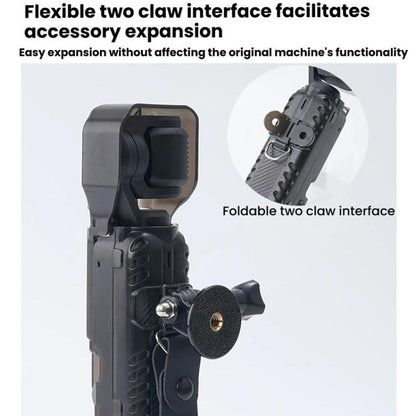 For DJI OSMO Pocket 3 RCSTQ Transparent Protective Case Global Anti-Dislodgement Strap Storage Shell - Case & Bags by RCSTQ | Online Shopping UK | buy2fix