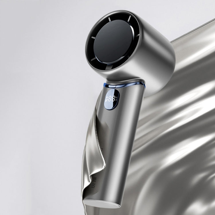 Handheld Turbine Fan 120 Speed ?Brushless Motor Fan(Space Gray) by buy2fix