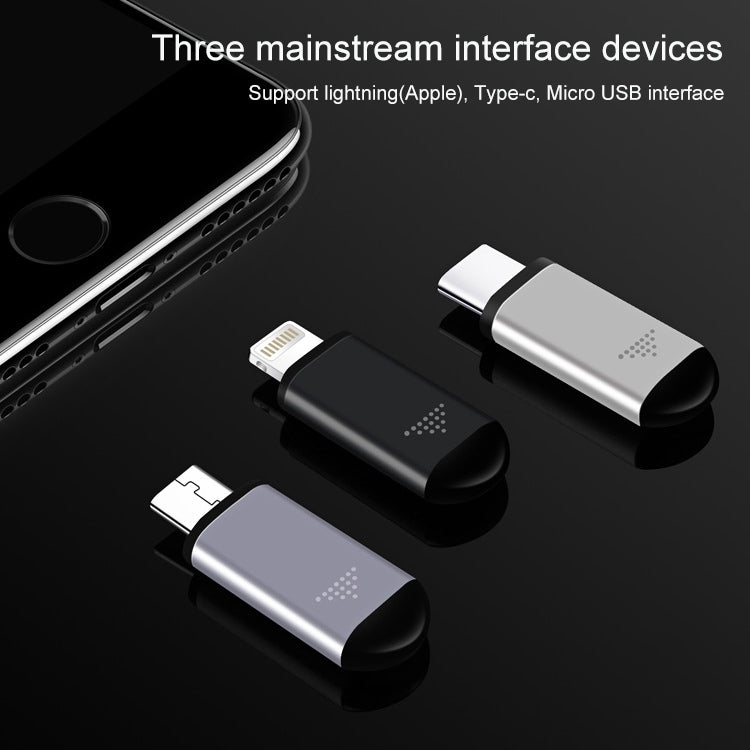 R09 For iPhone 15 Series Mobile Phone Infrared TV Air Conditioner Smart Remote Control(Black USB-C) - Phone Remote Control by buy2fix | Online Shopping UK | buy2fix