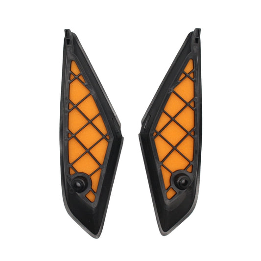 For KTM 1290 Air Filter Dust Cover(Black Orange) - Ornamental Parts by buy2fix | Online Shopping UK | buy2fix